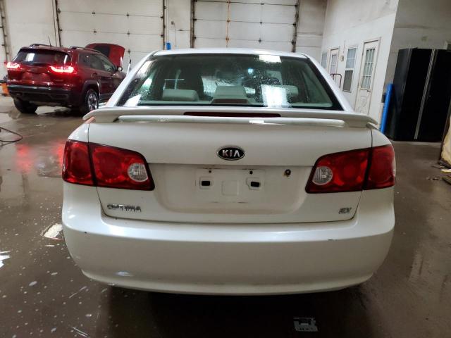 KNAGE123275086838 - 2007 KIA OPTIMA LX WHITE photo 6