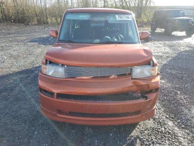 JTLKT324540158989 - 2004 TOYOTA SCION XB ORANGE photo 5