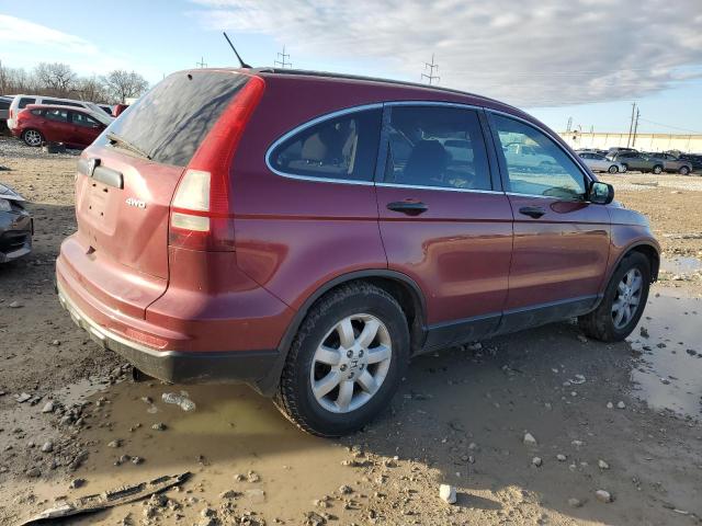 5J6RE4H41BL090911 - 2011 HONDA CR-V SE RED photo 3