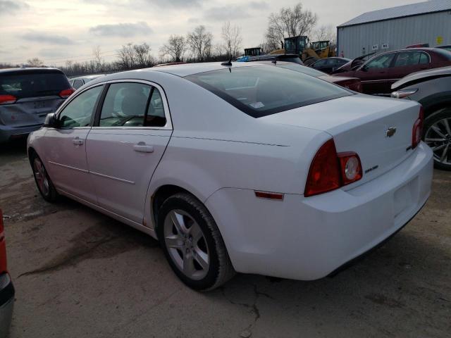 1G1ZA5EU8BF201859 - 2011 CHEVROLET MALIBU LS WHITE photo 2