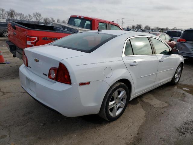 1G1ZA5EU8BF201859 - 2011 CHEVROLET MALIBU LS WHITE photo 3