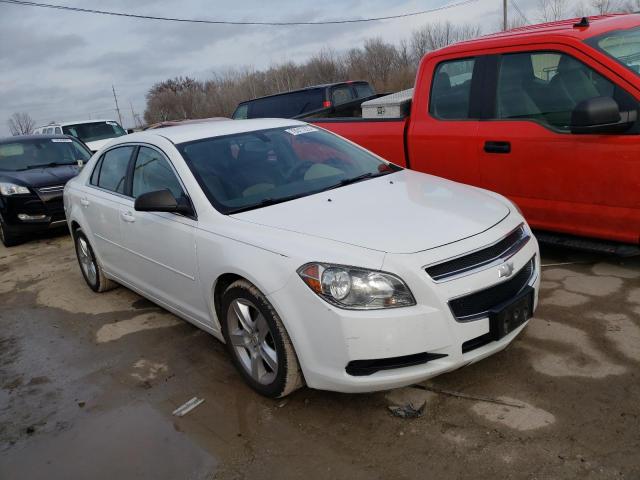 1G1ZA5EU8BF201859 - 2011 CHEVROLET MALIBU LS WHITE photo 4