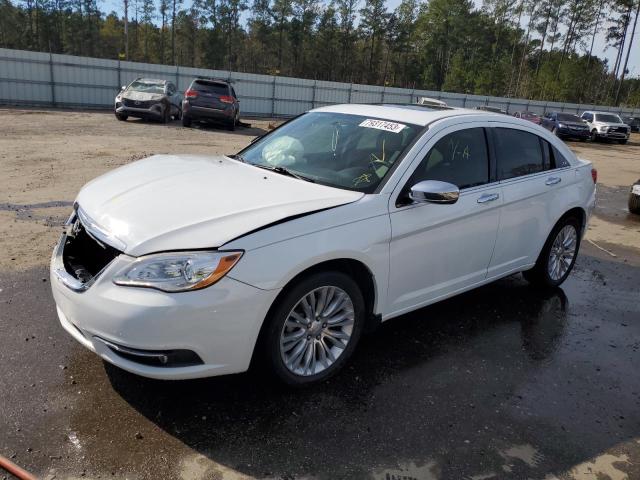 1C3BC2FG0BN548266 - 2011 CHRYSLER 200 LIMITED WHITE photo 1