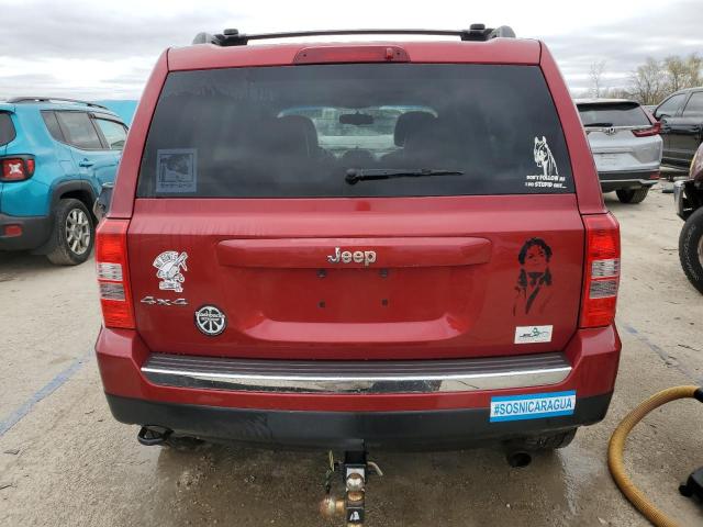 1C4NJRFB8DD236636 - 2013 JEEP PATRIOT LATITUDE MAROON photo 6