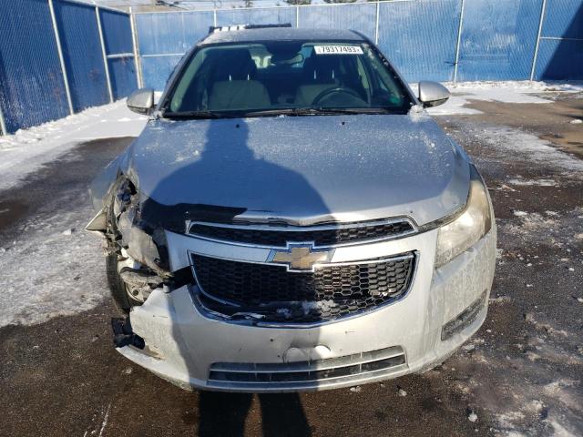 1G1PC5SB0D7282499 - 2013 CHEVROLET CRUZE LT SILVER photo 5