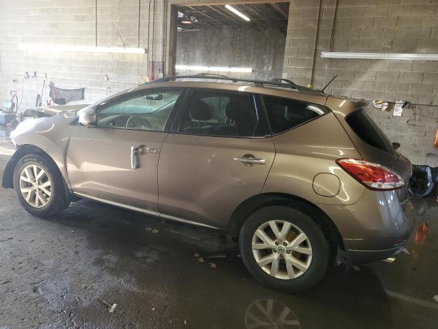 JN8AZ1MW0DW307822 - 2013 NISSAN MURANO S BROWN photo 2