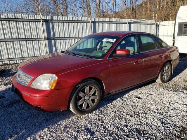 1FAHP24127G156285 - 2007 FORD FIVE HUNDR SEL RED photo 1