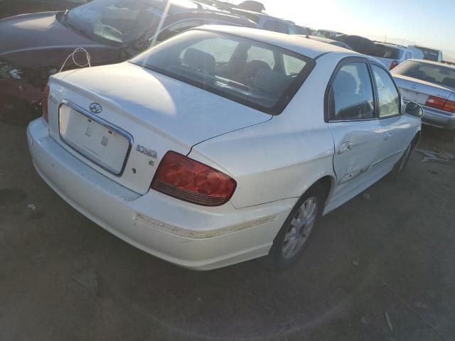 KMHWF35H85A136009 - 2005 HYUNDAI SONATA GLS WHITE photo 3