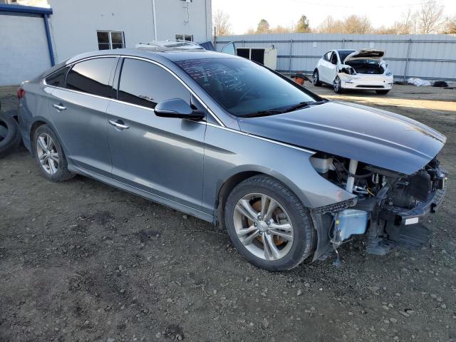 5NPE34AF4KH793672 - 2019 HYUNDAI SONATA LIMITED GRAY photo 4