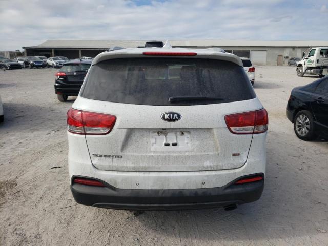 5XYPGDA30GG042652 - 2016 KIA SORENTO LX WHITE photo 6