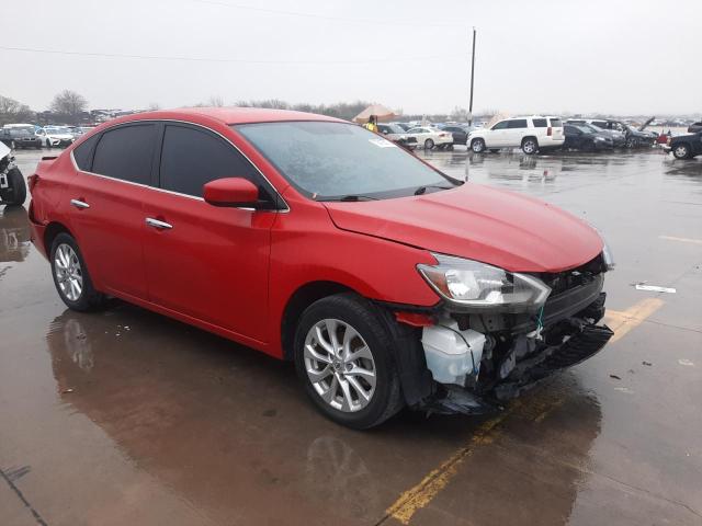 3N1AB7AP3JY252869 - 2018 NISSAN SENTRA S RED photo 4