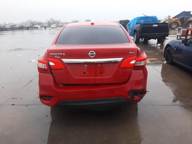 3N1AB7AP3JY252869 - 2018 NISSAN SENTRA S RED photo 6