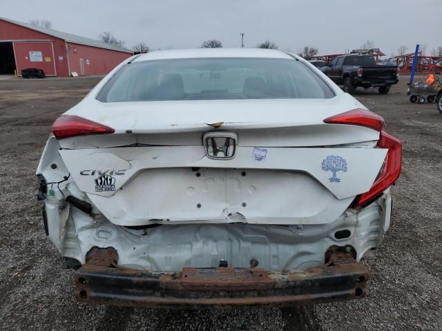 2HGFC2F82JH027595 - 2018 HONDA CIVIC EX WHITE photo 6