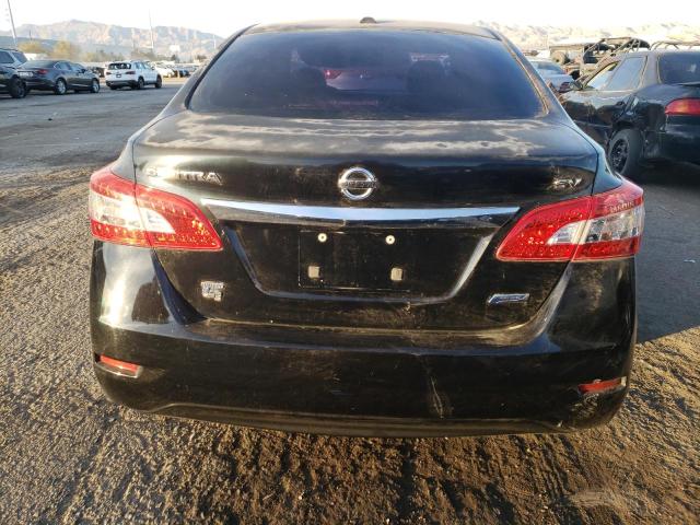 3N1AB7AP8EY329855 - 2014 NISSAN SENTRA S BLACK photo 6