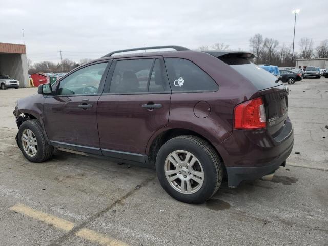 2FMDK3GC5BBA05317 - 2011 FORD EDGE SE MAROON photo 2