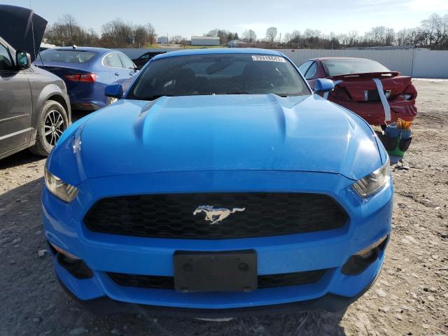 1FA6P8TH4H5286607 - 2017 FORD MUSTANG BLUE photo 5