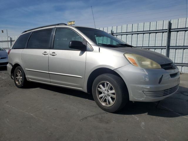 5TDZA23CX5S301904 - 2005 TOYOTA SIENNA CE SILVER photo 4