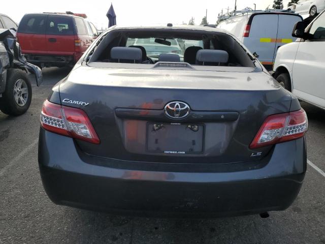 4T4BF3EK1BR177401 - 2011 TOYOTA CAMRY BASE GRAY photo 6