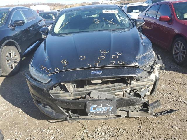 3FA6P0HRXDR208262 - 2013 FORD FUSION SE BLACK photo 5