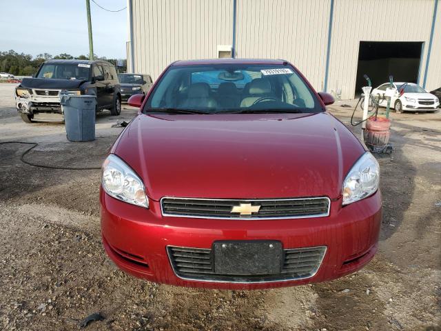 2G1WT58KX81221005 - 2008 CHEVROLET IMPALA LT BURGUNDY photo 5