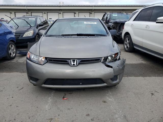 2HGFG12988H530197 - 2008 HONDA CIVIC EXL GRAY photo 5