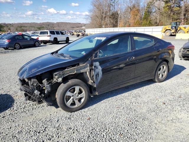 KMHDH4AE0FU263274 - 2015 HYUNDAI ELANTRA SE BLACK photo 1