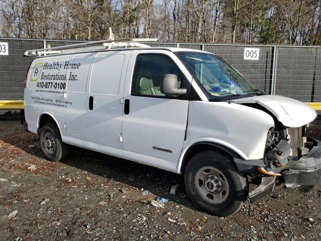 1GTHG35V561259333 - 2006 GMC SAVANA G3500 WHITE photo 4