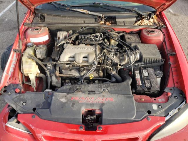 1G2NW52E43C292446 - 2003 PONTIAC GRANDAM GT RED photo 11