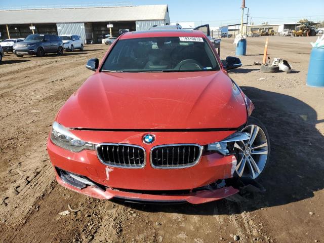 WBA3A5C58FF609547 - 2015 BMW 328 I RED photo 5