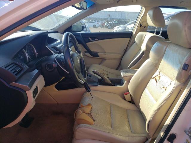 JH4CU2F63AC018094 - 2010 ACURA TSX WHITE photo 7