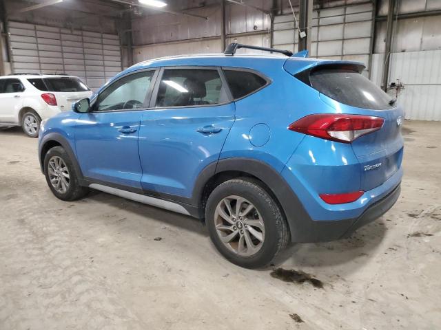 KM8J3CA47JU640405 - 2018 HYUNDAI TUCSON SEL BLUE photo 2