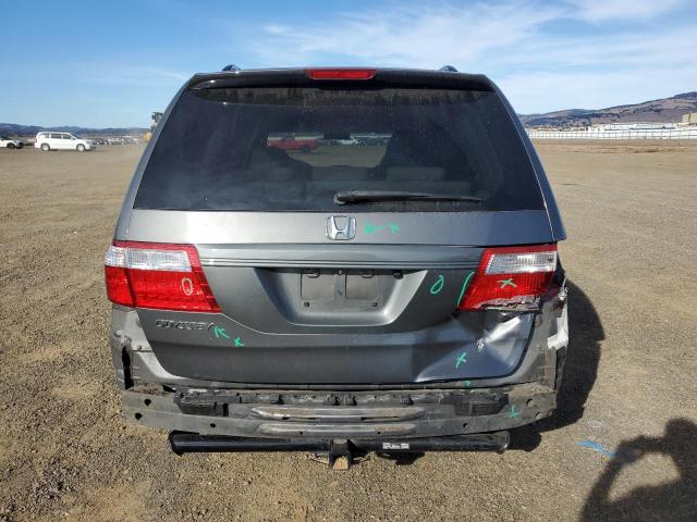 5FNRL38447B409492 - 2007 HONDA ODYSSEY EX GREEN photo 6