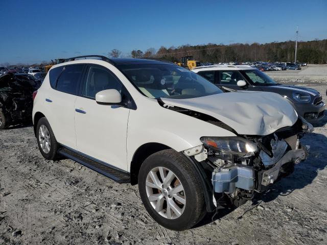 JN8AZ1MU6EW417449 - 2014 NISSAN MURANO S WHITE photo 4