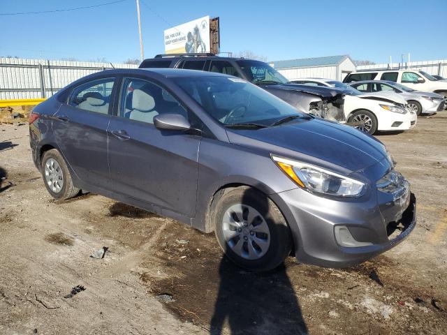 KMHCT4AE2GU013725 - 2016 HYUNDAI ACCENT SE SILVER photo 4