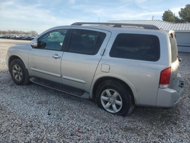 5N1BA08D28N625572 - 2008 NISSAN ARMADA SE SILVER photo 2