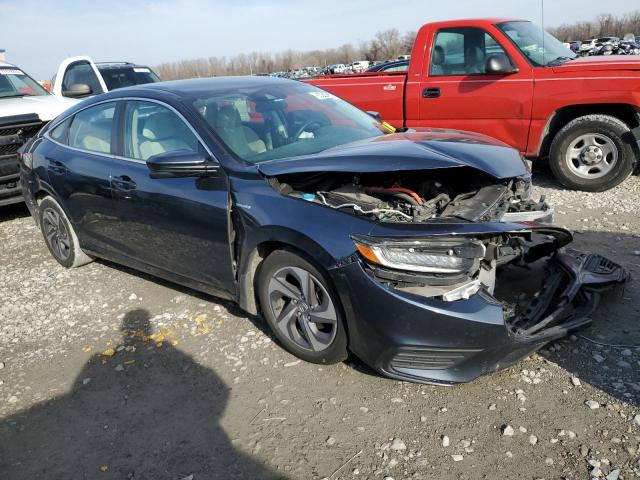 19XZE4F59KE011639 - 2019 HONDA INSIGHT EX TEAL photo 4