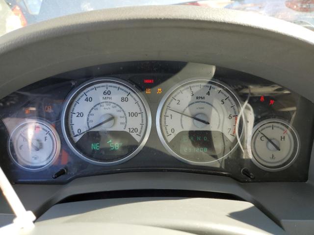 2A8HR54P88R613250 - 2008 CHRYSLER TOWN & COU TOURING SILVER photo 9