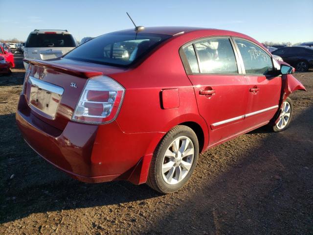 3N1AB6AP3BL661057 - 2011 NISSAN SENTRA 2.0 RED photo 3