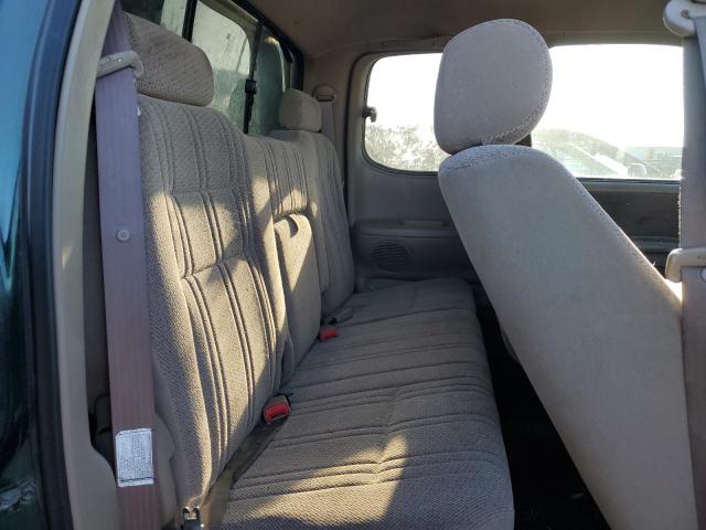 5TBBT44111S206820 - 2001 TOYOTA TUNDRA ACCESS CAB მწვანე ფოტო 10