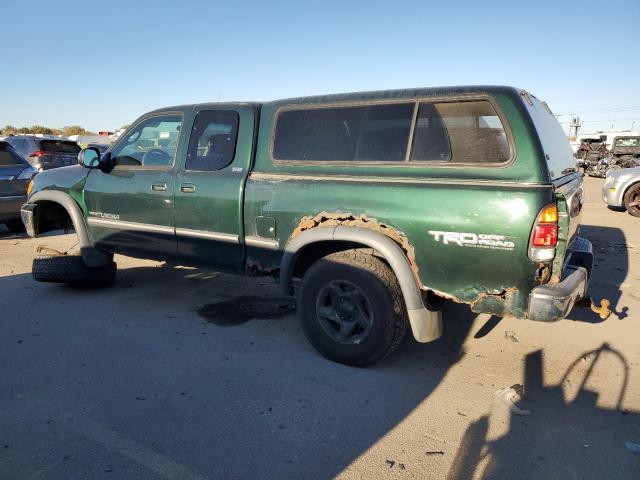 5TBBT44111S206820 - 2001 TOYOTA TUNDRA ACCESS CAB მწვანე ფოტო 2
