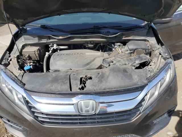 5FNRL6H50JB017319 - 2018 HONDA ODYSSEY EX GRAY photo 12