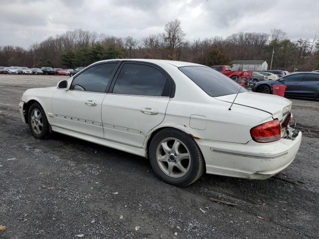 KMHWF35H85A123454 - 2005 HYUNDAI SONATA GLS WHITE photo 2