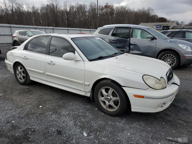 KMHWF35H85A123454 - 2005 HYUNDAI SONATA GLS WHITE photo 4