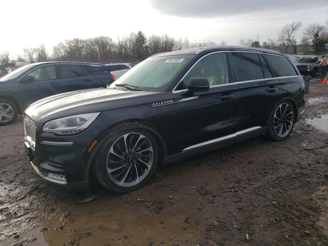 5LM5J7XC9MGL13162 - 2021 LINCOLN AVIATOR RESERVE BLACK photo 1