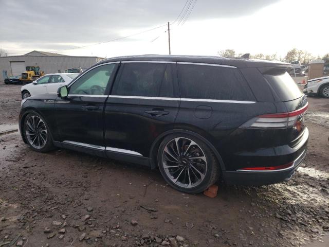 5LM5J7XC9MGL13162 - 2021 LINCOLN AVIATOR RESERVE BLACK photo 2