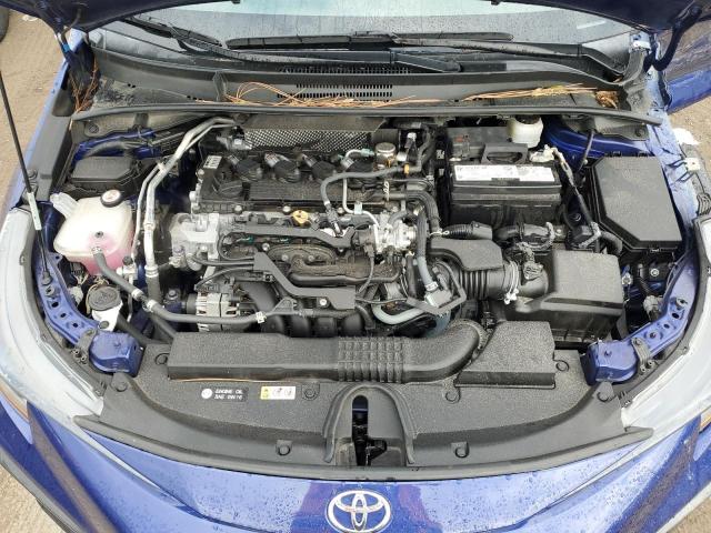 5YFP4MCE9NP115629 - 2022 TOYOTA COROLLA SE BLUE photo 11