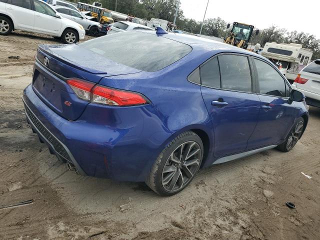 5YFP4MCE9NP115629 - 2022 TOYOTA COROLLA SE BLUE photo 3