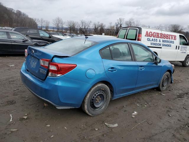 4S3GKAA64J3604815 - 2018 SUBARU IMPREZA BLUE photo 3