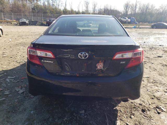 4T1BF1FK1EU329470 - 2014 TOYOTA CAMRY L BLACK photo 6