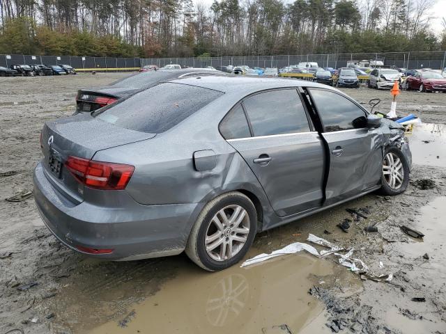 3VW2B7AJ5HM317944 - 2017 VOLKSWAGEN JETTA S GRAY photo 3